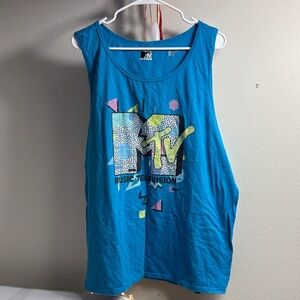 MTV Vibrant Blue tank Top
